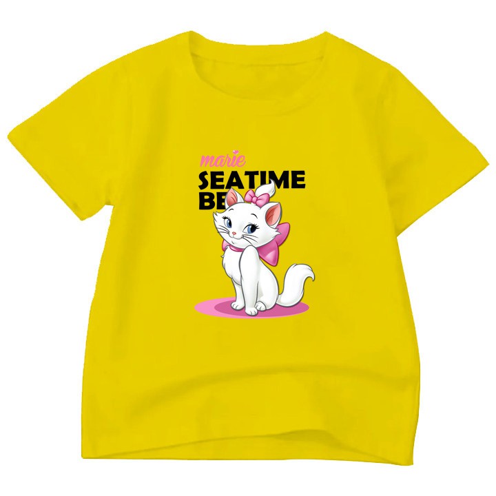 Áo thun bé gái in hình dễ thương ATBG82