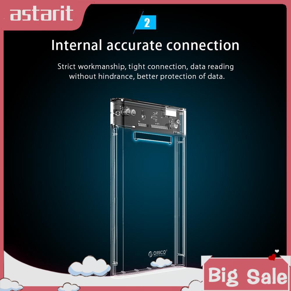 Hộp Đựng Ổ Cứng Ngoài Orico 2.5in Sata Usb3.0 Hdd Ốp | BigBuy360 - bigbuy360.vn