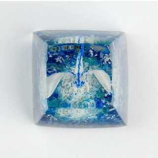 keycap rồng băng màu trắng