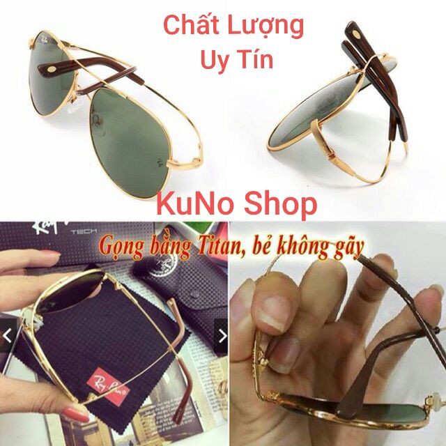  [HÀNG XỊN] Mắt Kính Nam RayBan Gọng Dẻo TiTan Siêu Bền_ Full Hộp.  Nmã FC