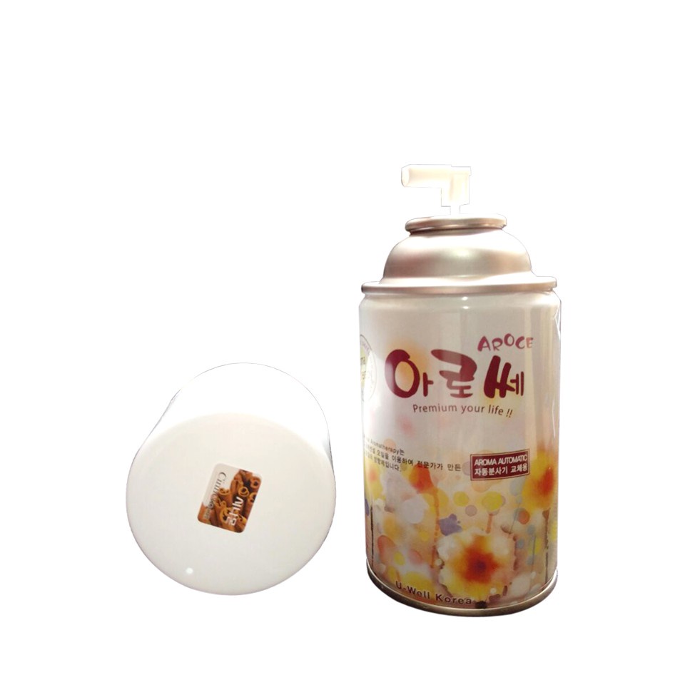 [Mau giao hàng] Bình xịt thơm phòng Aromatherapy Hàn Quốc - AROMACARE- Mùi Quế