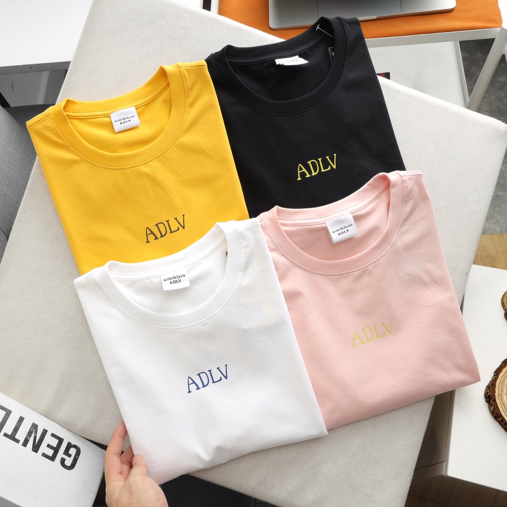 Áo thun cổ tròn cotton, áo phông nam nữ in hình trẻ trung cao cấp basic adlv BENGO BGADLV06