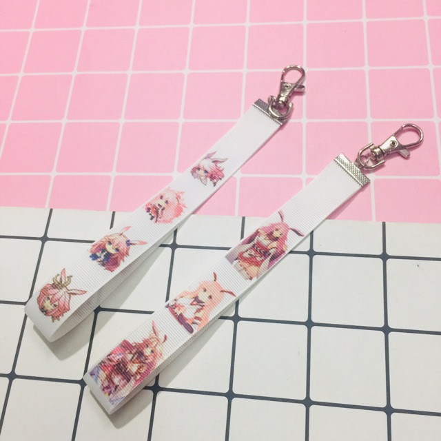 Móc nametag dây treo strap darling in the franxx