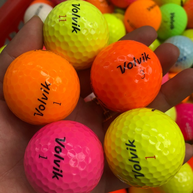 Bóng golf với Volvik màu