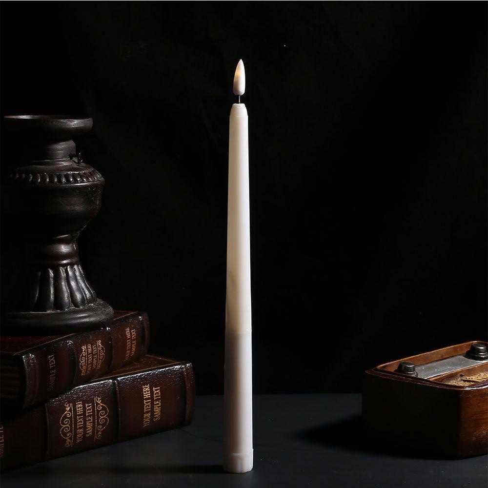 GOGOUP Set 6 Đèn Led Ánh Sáng Trắng Ấm Áp Không Lửa Chạy Bằng Pin Mới