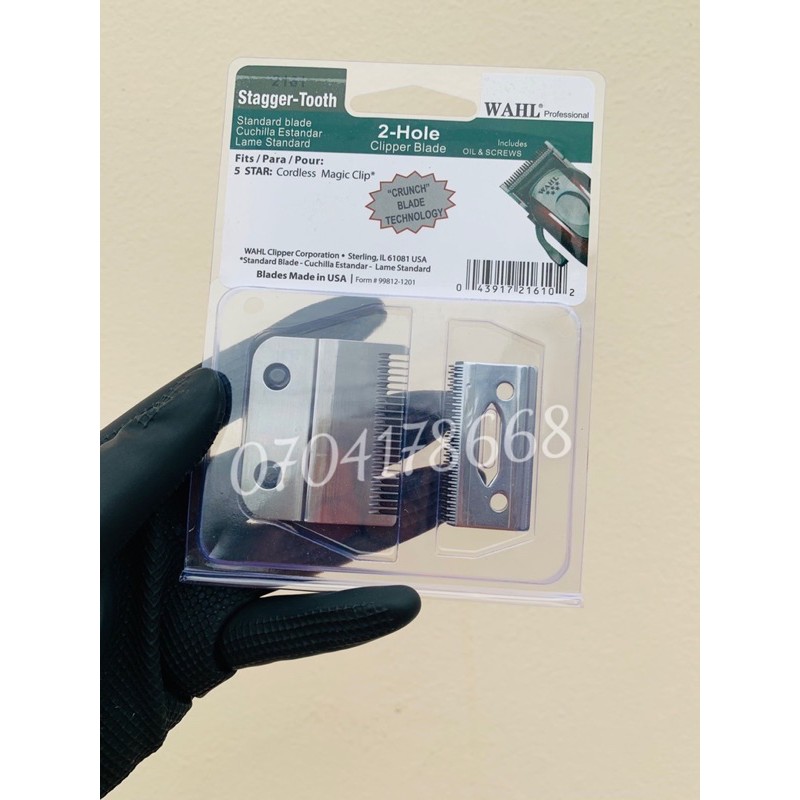 Lưỡi kép gama thay thế cho tông wahl, kemei, jame...