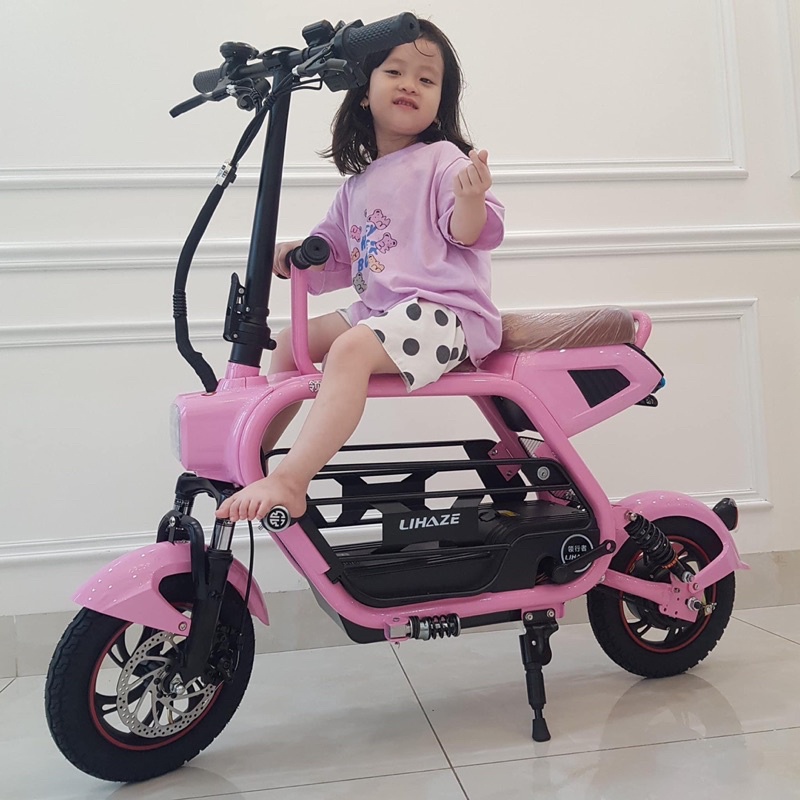 LIHAZE 2 yên bản model cao cấp 2023 - Fom khoẻ đẹp - dễ gấp gọn - bảo hành 12 tháng