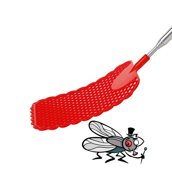 Vợt đập ruồi thu gọn thay đổi độ dài cao cấp đa năng tiện dụng đảm bảo vệ sinh thực phẩm cho gia đình F704SP3