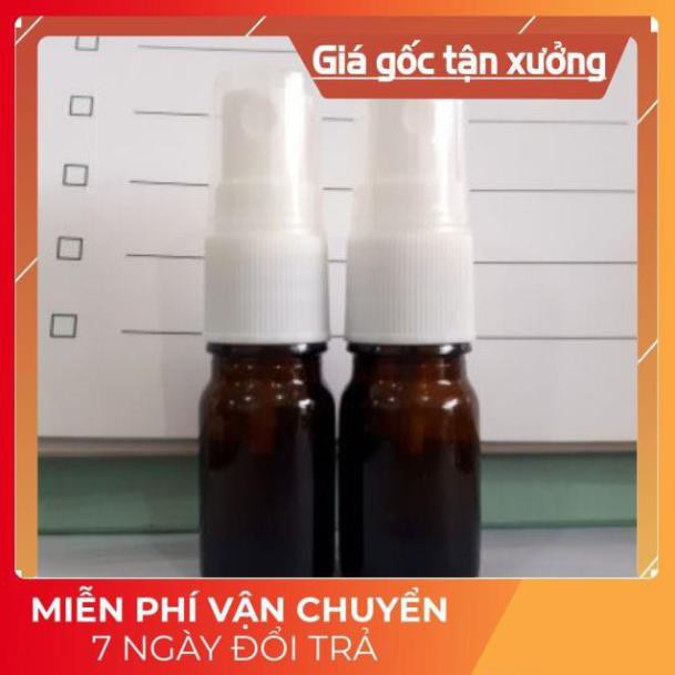 Chai xịt phun sương thủy tinh 5ml/10ml - chai chiết nước hoa