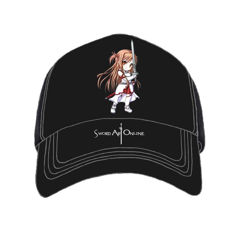 Mũ lưỡi trai in hình SWORD ART ONLINE SAO Đao Kiếm Thần Vực 12 mẫu xinh xắn thời trang anime chibi