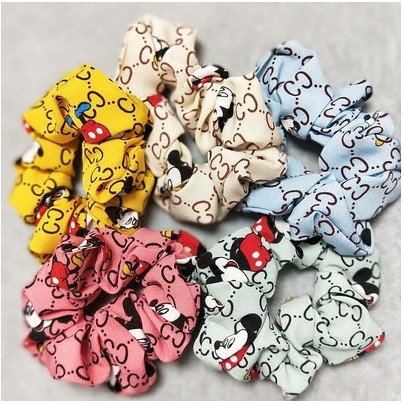 Dây buộc tóc, Cột tóc Scrunchies Chuột Mickey