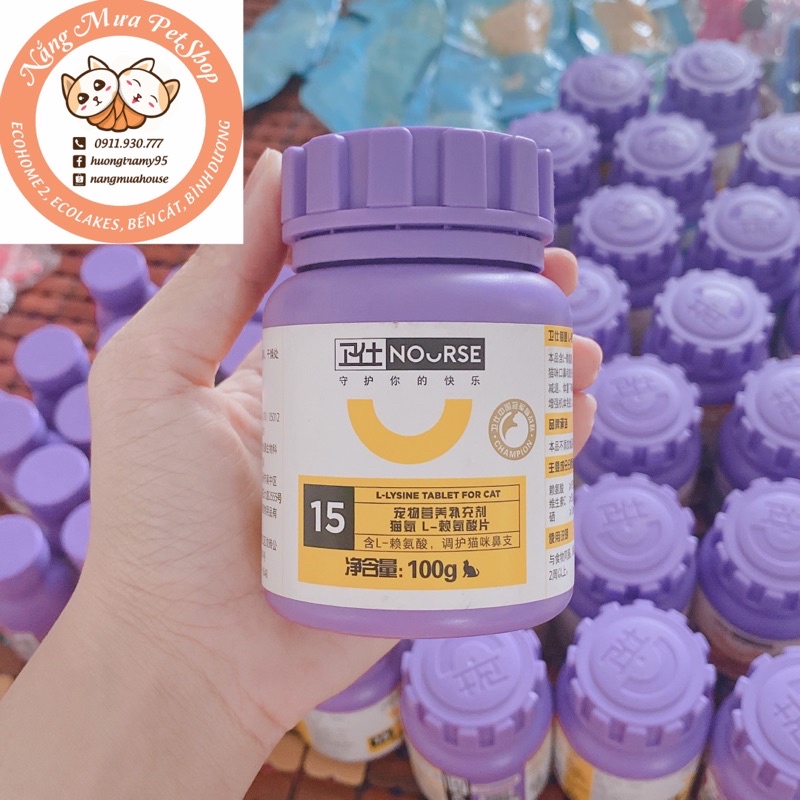 Vitamin cho mèo Nourse 12, 11, 15, 18, 19, 22 dinh dưỡng
