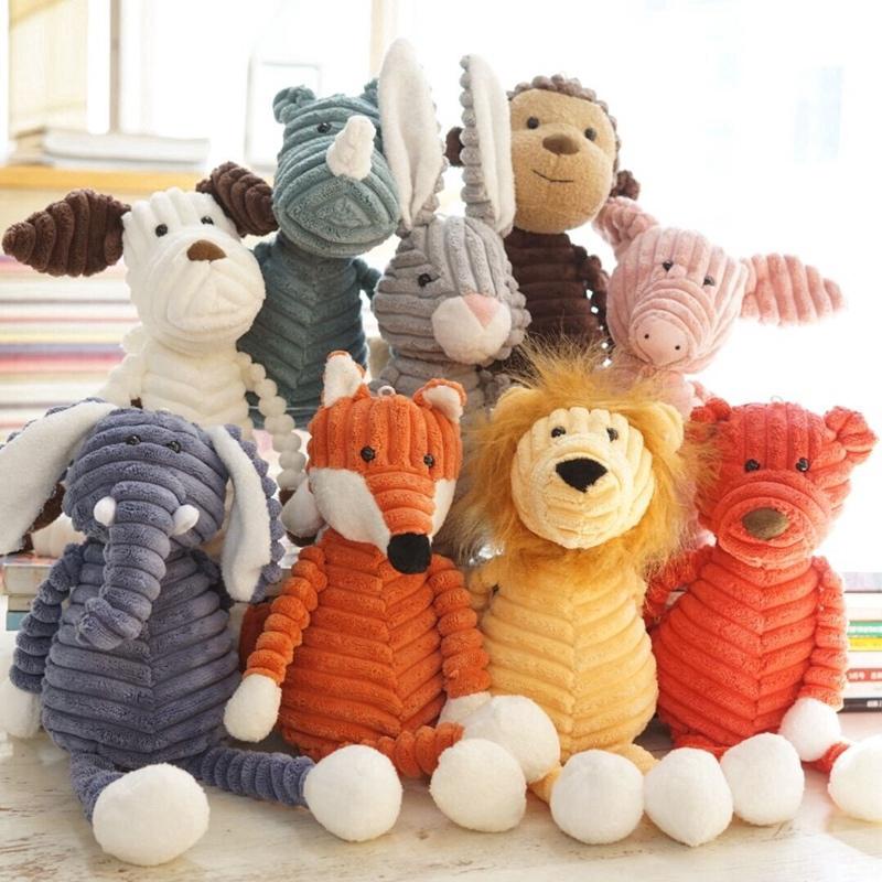 Gấu bông, thú nhồi bông hình dáng động vật kích thước 40cm loại đẹp cho bé
