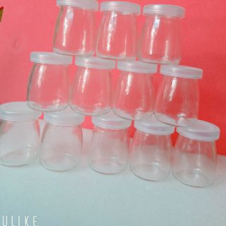 Combo 12 lọ thủy tinh làm sữa chua