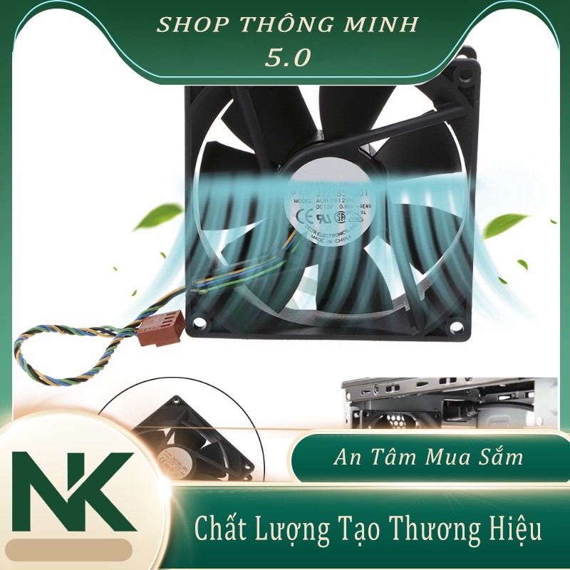 Quạt tản nhiệt 12V 0.6A 9x9CM 4 Chân Delta 1000-4000RPM quạt khỏe cho thiết bị