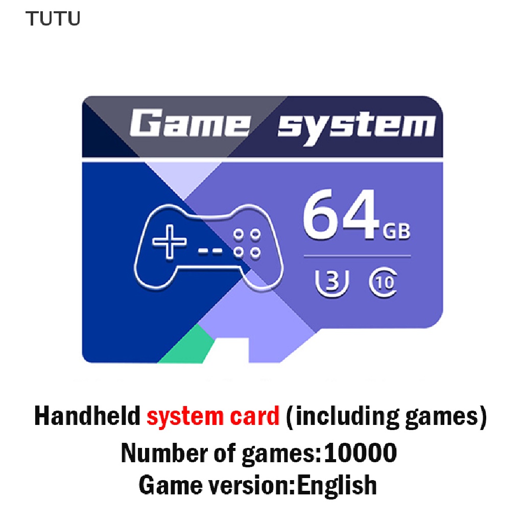 1 Thẻ nhớ cho máy chơi game Super Console X Pro RG351P RG351M RG351V