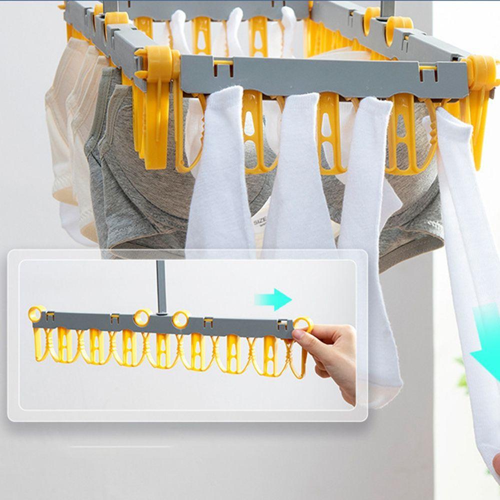 1 Móc Treo Quần Áo Dày Dặn Chống Gió Tiện Dụng