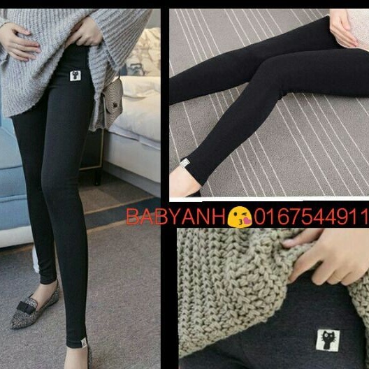 Quần bầu leging chất len sịn mềm mượt