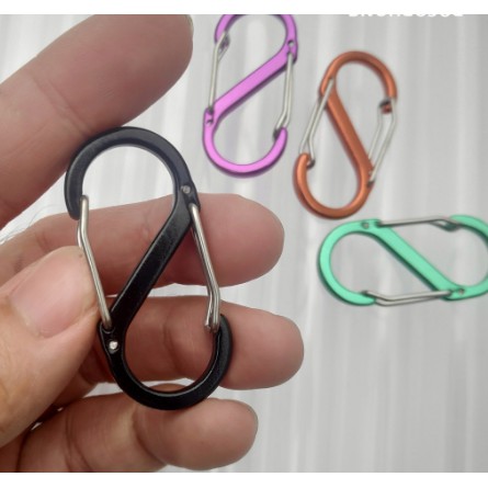 Móc Khóa Nhôm - Móc Khóa Thông Minh 2 Đầu.