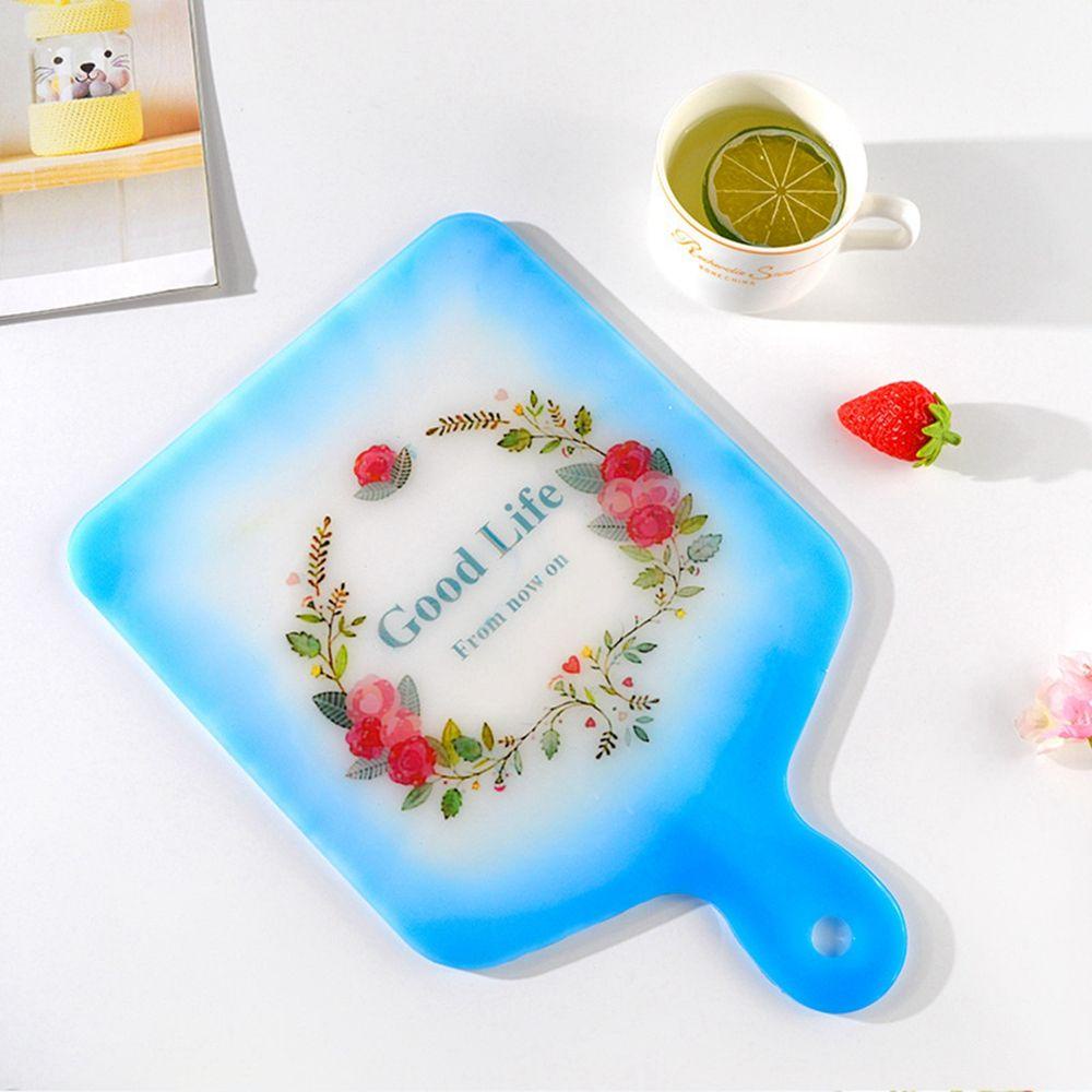1 Khuôn Silicone Làm Đế Lót Ly Hình Tròn