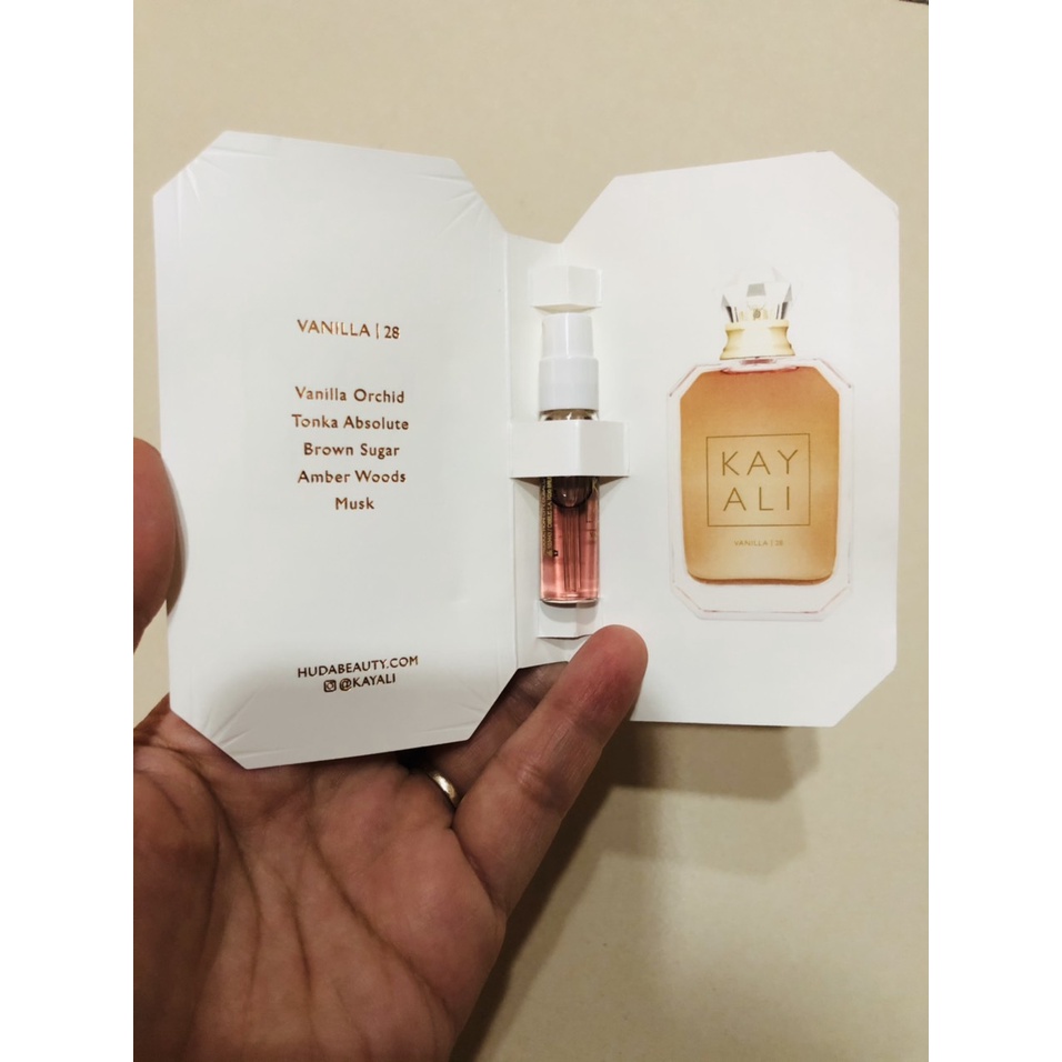 Sample mẫu thử Vial nước hoa chính hãng  Kay Ali Vanilla 28