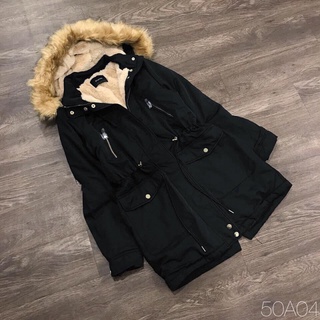 Áo parka bé gái lót nhung