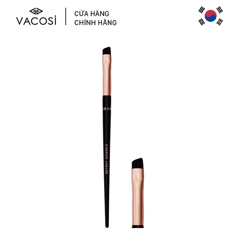 Cọ Mày Đầu Mềm Vacosi Eyebrow Angled Brush - BR04