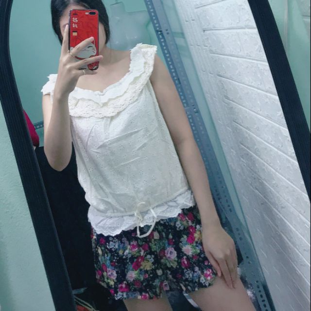 Jumpsuit 2 lớp cổ thuyền  xuất dư