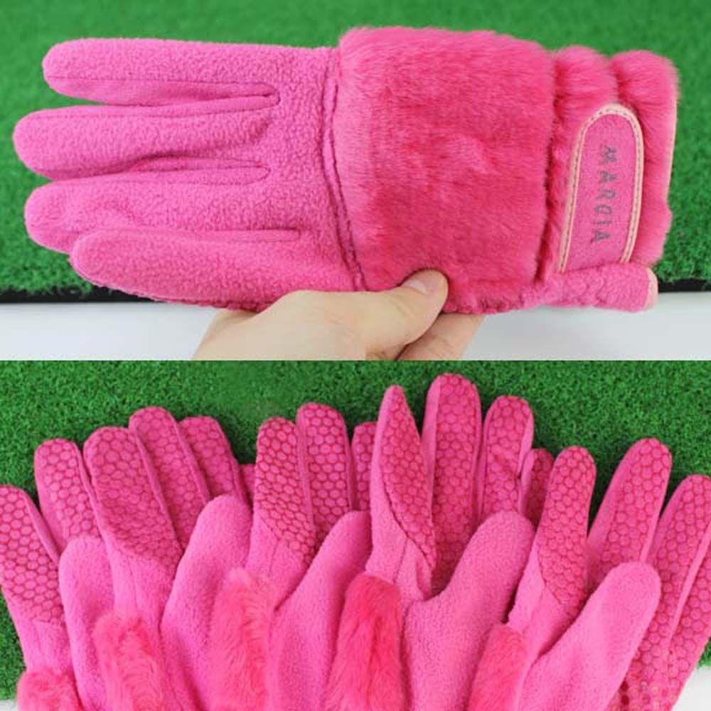 Găng Tay Đánh Golf Lông Thỏ Nhân Tạo Mềm Giữ Ấm Tay Trái Phải TAYLOR1