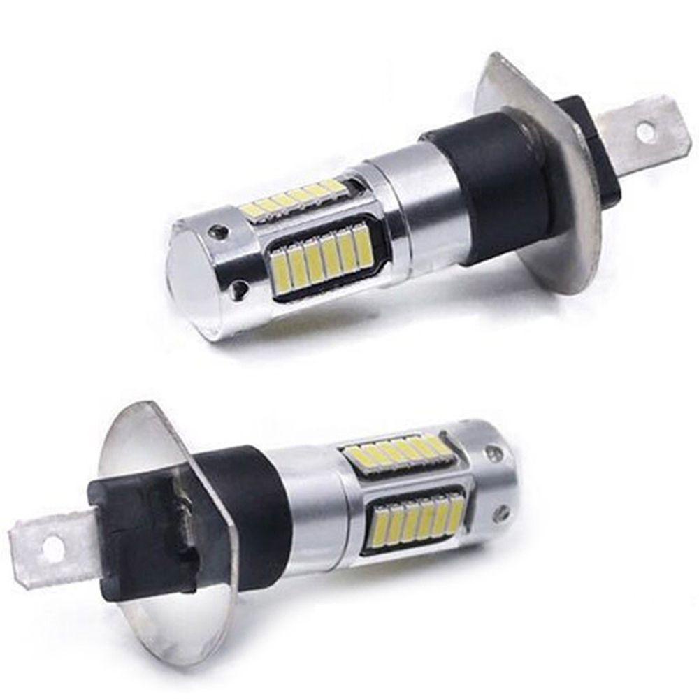 Set 2 Đèn LED Sương Mù Siêu Sáng H1 / H3 / 9005 / 881 / 880 DRL Dành Cho Ô Tô