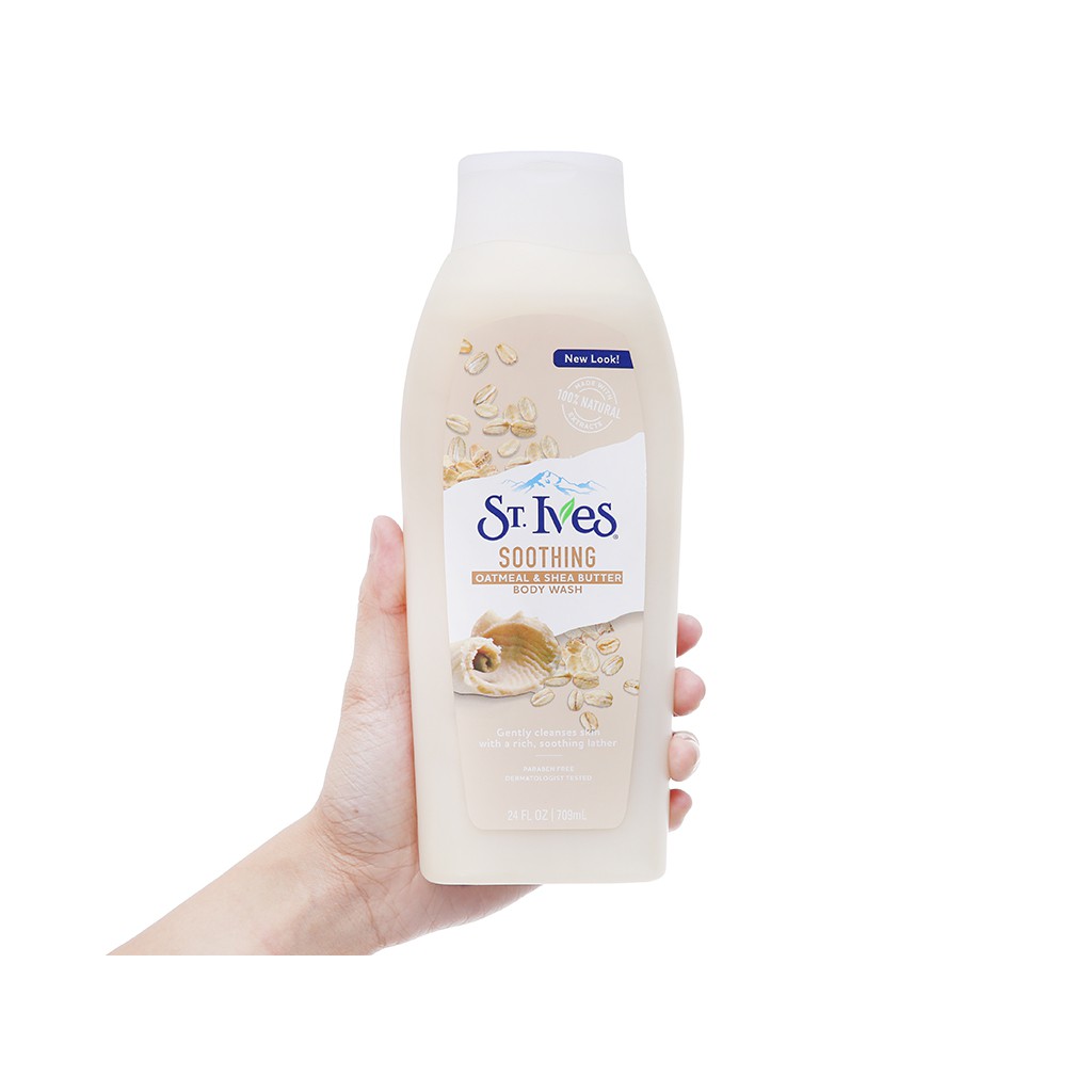 Sữa Tắm St.Ives Lúa Mạch Và Bơ 709ml