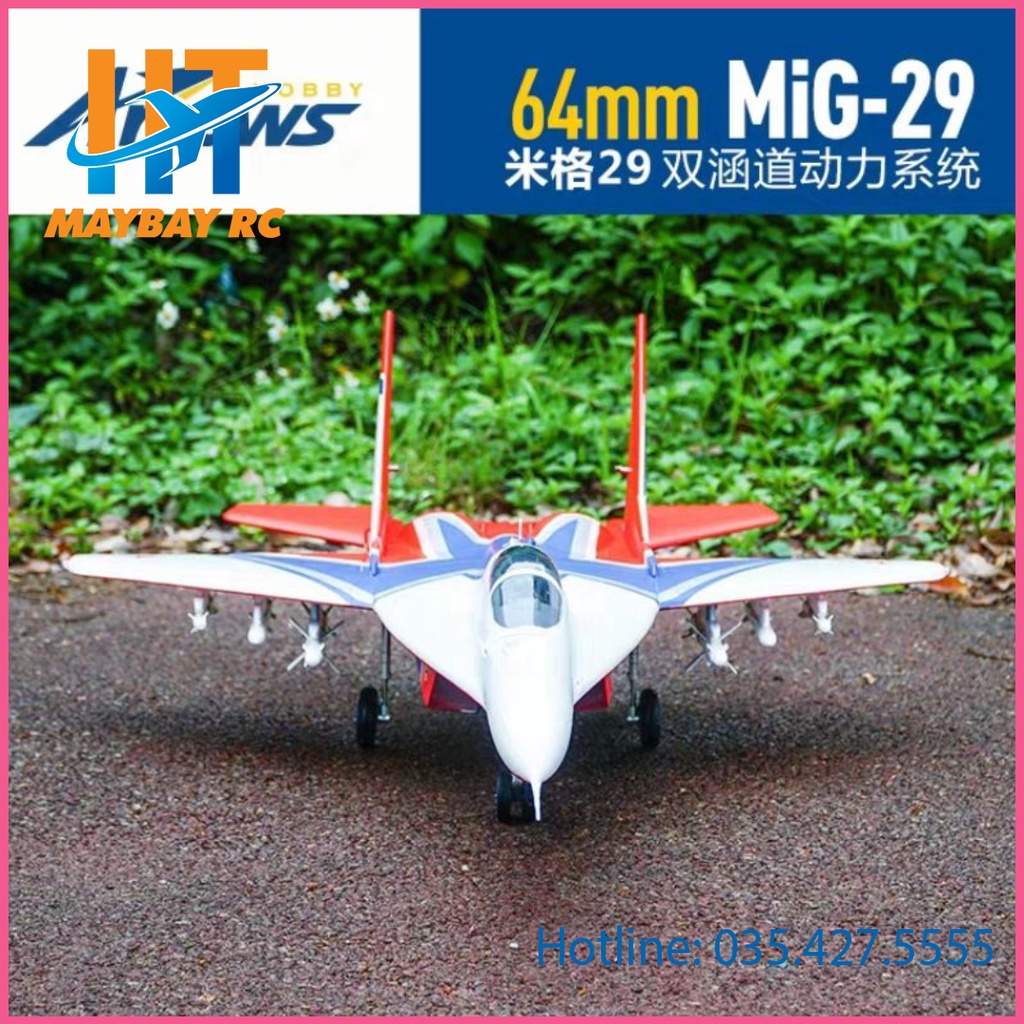 Máy bay điều khiển MIG 29 dual EDF 64mm MiG-29 64mm EDF PNP