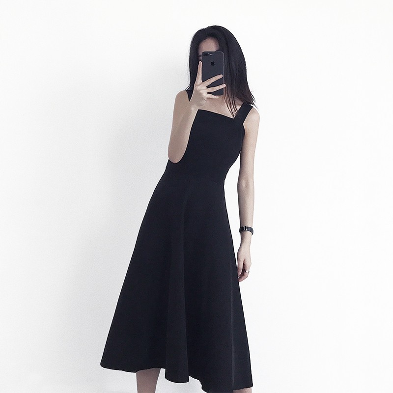 [ order ] váy hai dây bản to - váy hai dây trơn | BigBuy360 - bigbuy360.vn
