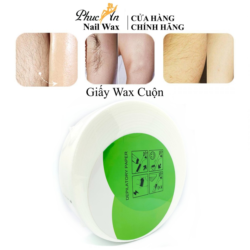 Giấy Tẩy Lông Mềm Cuộn To Sử Dụng Kết Hợp Với Sáp Wax Tẩy Lông GiGi , Cuộn To , Phúc An Nail Wax