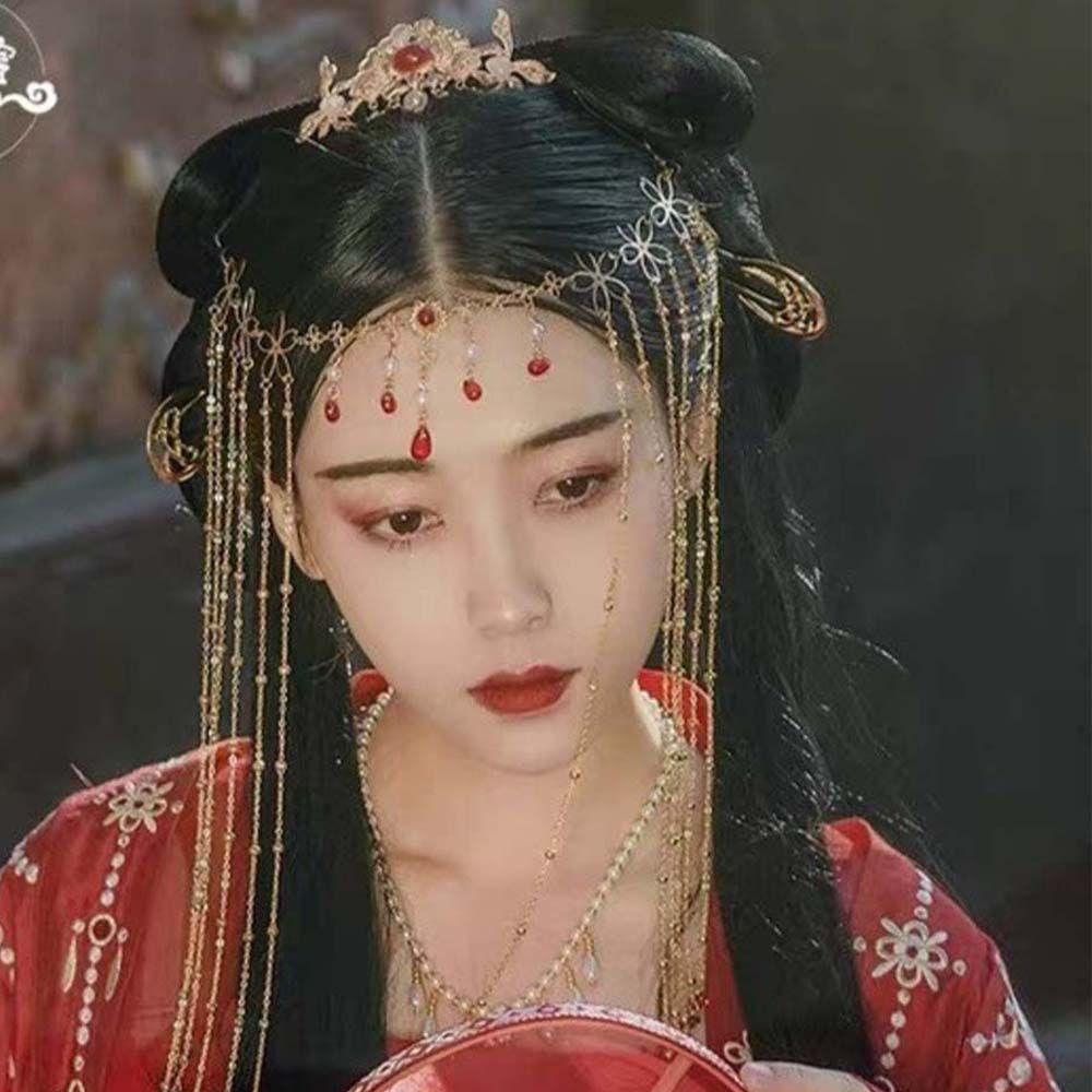 Kẹp Tóc Phối Dây Tua Dài Thanh Lịch Ngọt Ngào Phong Cách Hàn Quốc Cho Nữ|Trâm Cài Tóc Nhiều Màu Sắc Phong Cách Trung Hoa Cổ Điển