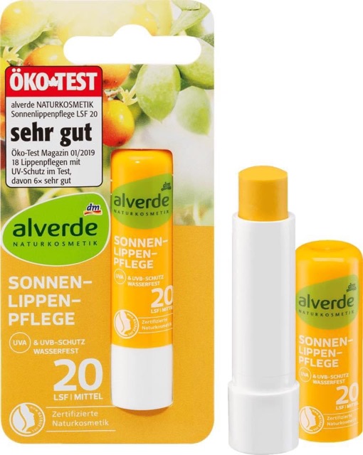 [HÀNG XÁCH TAY TỪ ĐỨC ]🇩🇪Son dưỡng môi Alverde tinh chất hoa cúc, 4,8 g | BigBuy360 - bigbuy360.vn