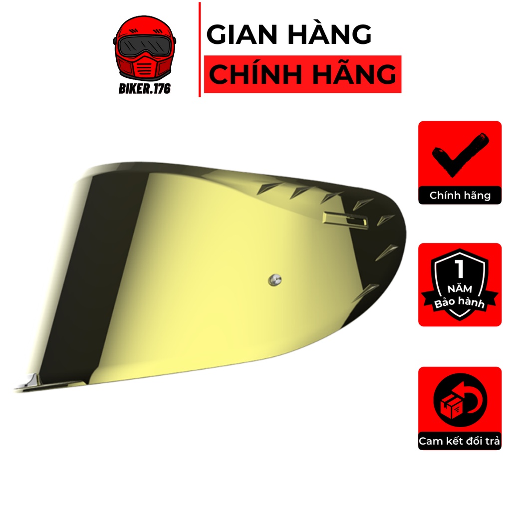 Kính chắn mũ bảo hiểm Fullface LS2 FF327 (Không bao gồm mũ) - BIKER.176 - Mũ bảo hiểm chính hãng Vũng Tàu