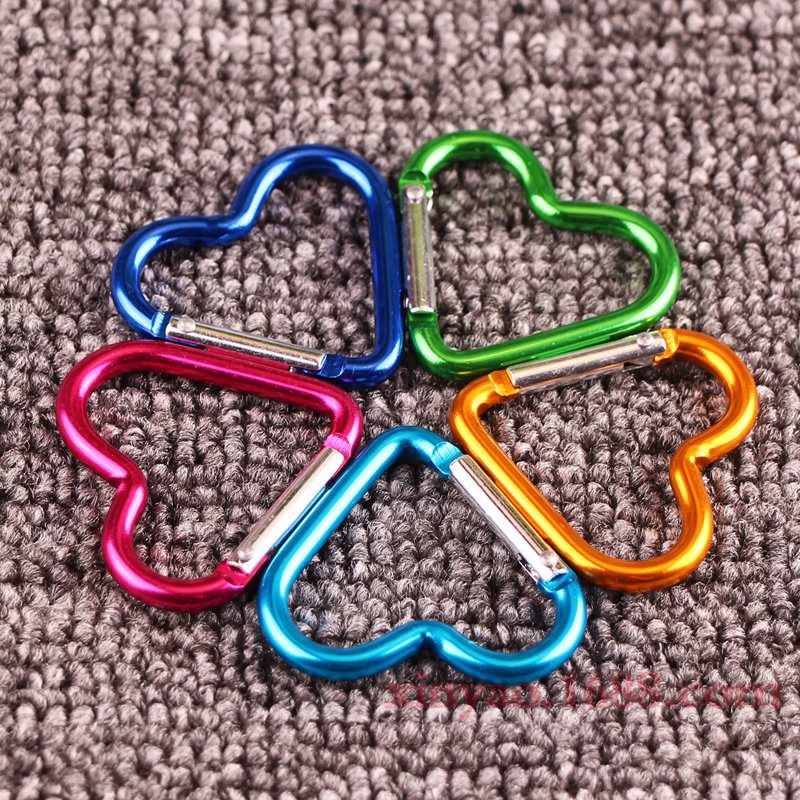 Móc Khóa Hợp Kim Nhôm Hình Trái Tim