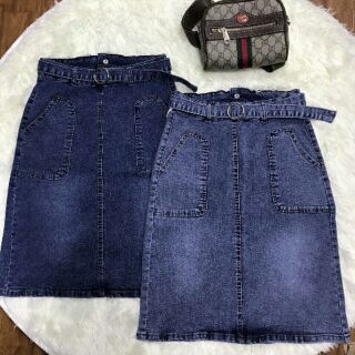 Chân váy jeans cực xinh ảnh thật