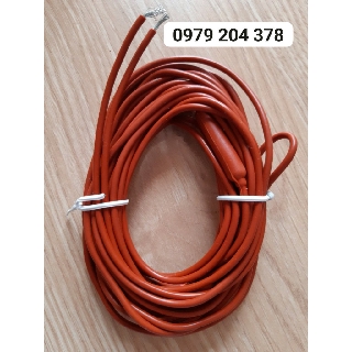 Dây điện trở 5.4mét 220V- 108W Điện trở silicon sưởi cửa kho lạnh