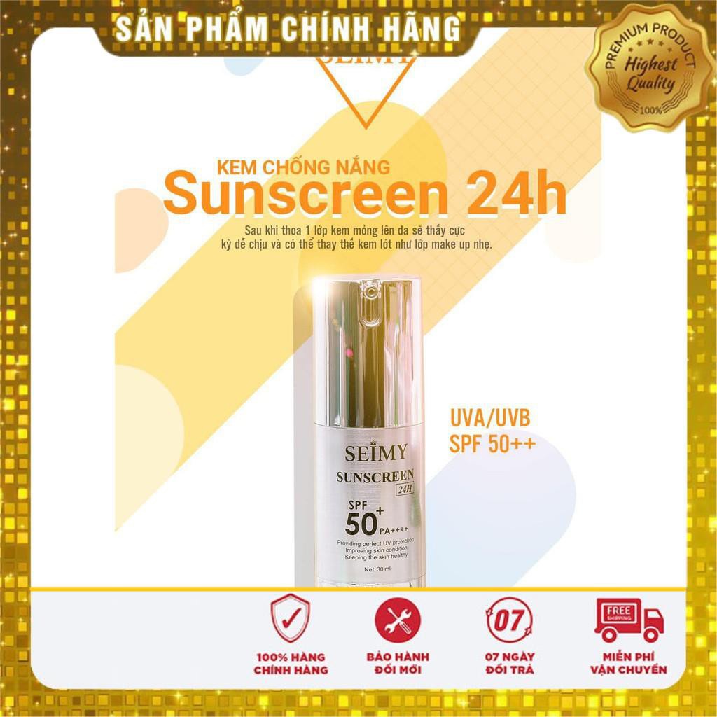 [CHÍNH HÃNG] Kem chống nắng dưỡng da dưỡng trắng Seimy - Sunscreen 24h | BigBuy360 - bigbuy360.vn