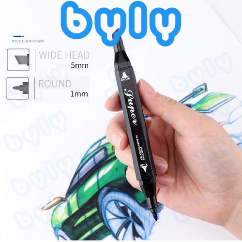 [P4] G-61 đến B-80 Bút Marker 120 Màu Hai Đầu BAOKE | MP2900