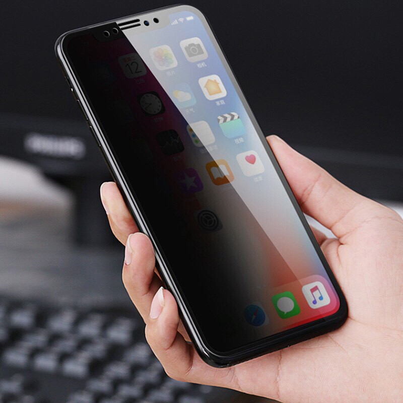 Kính Chống Nhìn Trộm IP dán tự ăn keo full màn hình 6/6s/6 plus/7/8/7 plus/8 plus/x/xs/xsmax/11/12/13 pro max