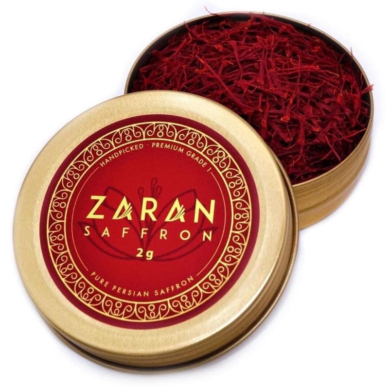 [Bill Mỹ] Nhuỵ hoa nghệ tây Saffron Zaran hộp 2g - Top 3 Saffron bán chạy nhất tại Mỹ