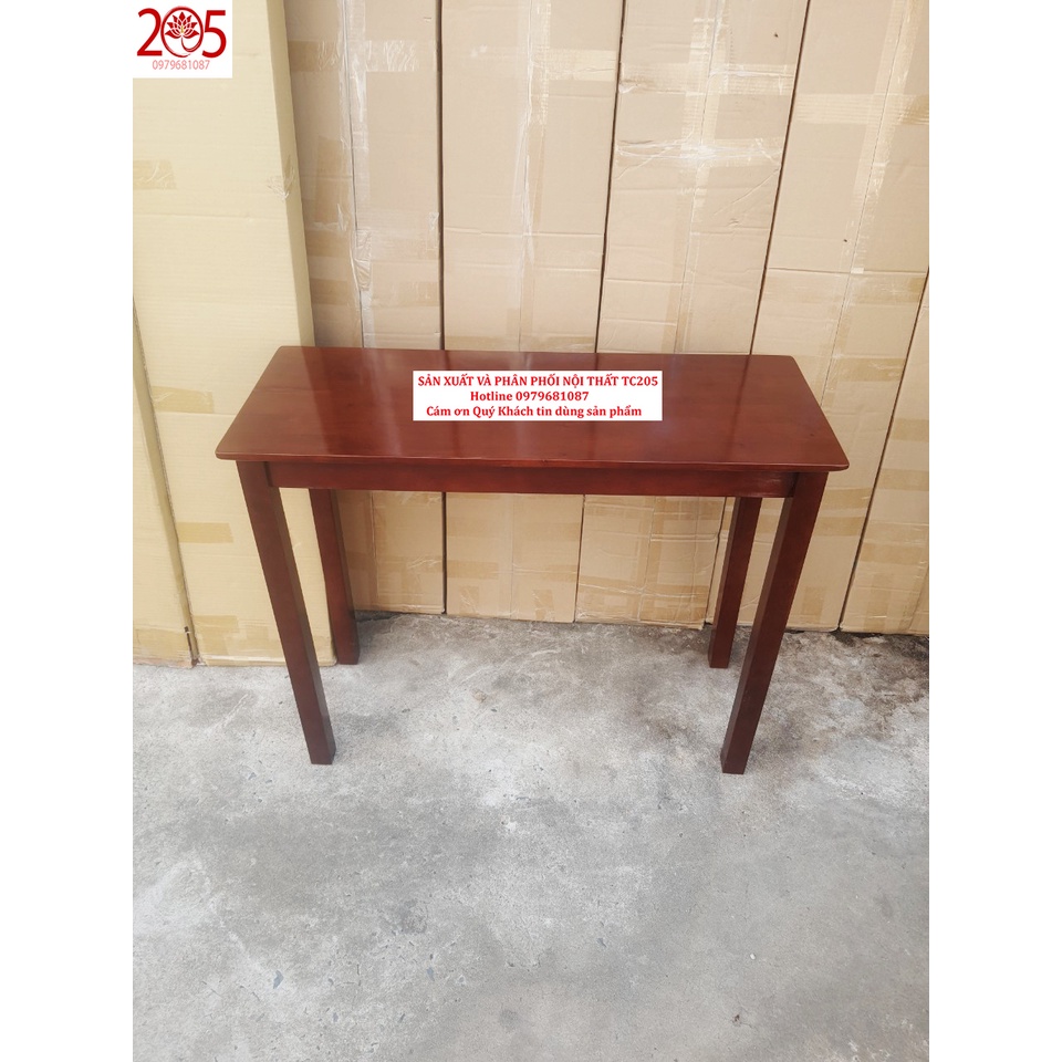 BÀN LÀM VIỆC TC205 - 900x365x730 CHÂN VUÔNG -580k - GỖ CAO SU