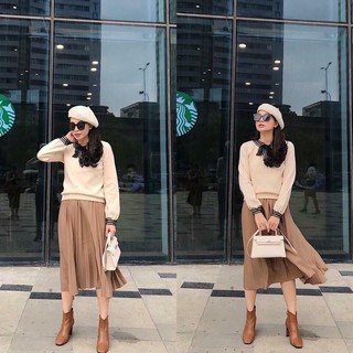 Chân váy xếp li