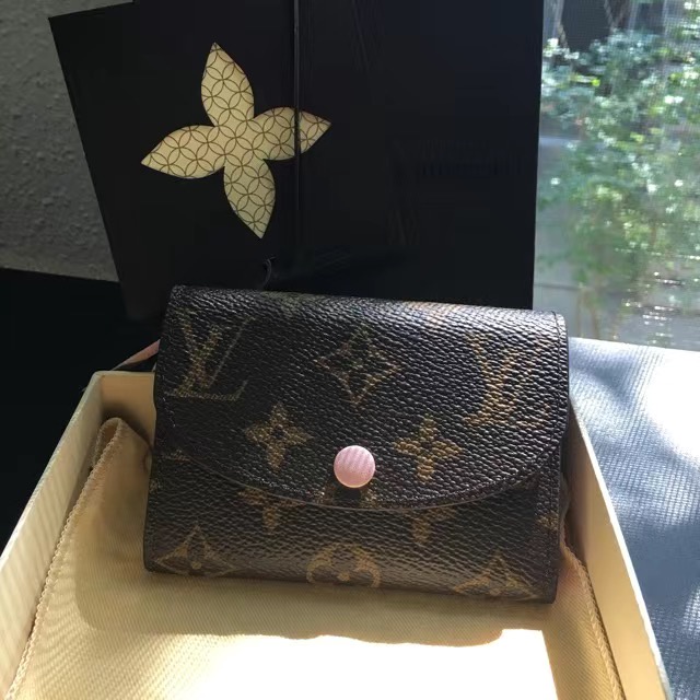 Ví Da Gập Đôi Có Khóa Kéo