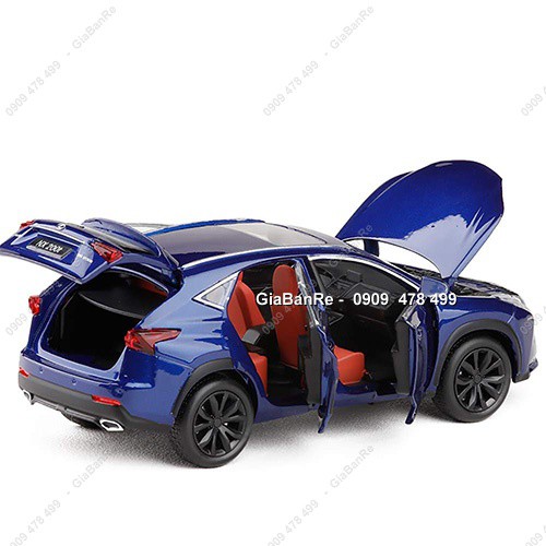 Xe Mô Hình Kim Loại Lexus Nx200t Tỉ Lệ 1:32 - JKM