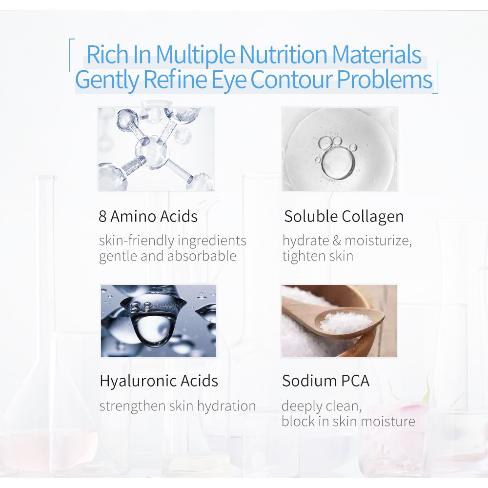 Kem dưỡng da mắt HANAJIRUSHI chứa Axit amin siêu dưỡng ẩm và nuôi dưỡng 30g
