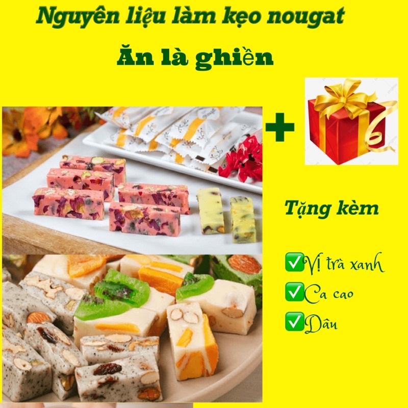 Sét tự làm kẹo NOUGAT